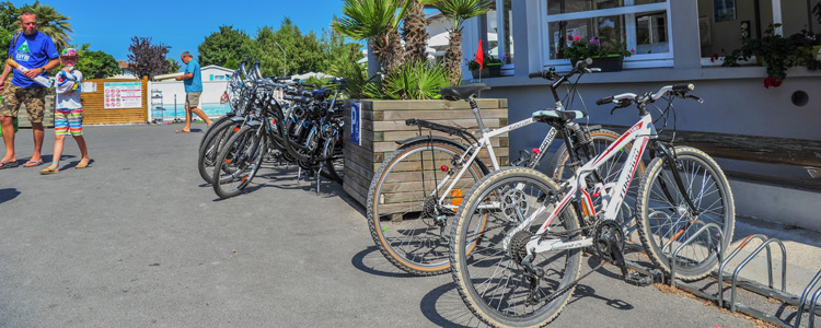 location velo Saint Palais sur Mer