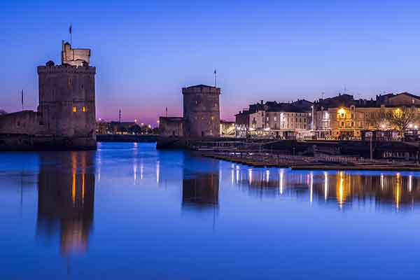 La Rochelle de nuit