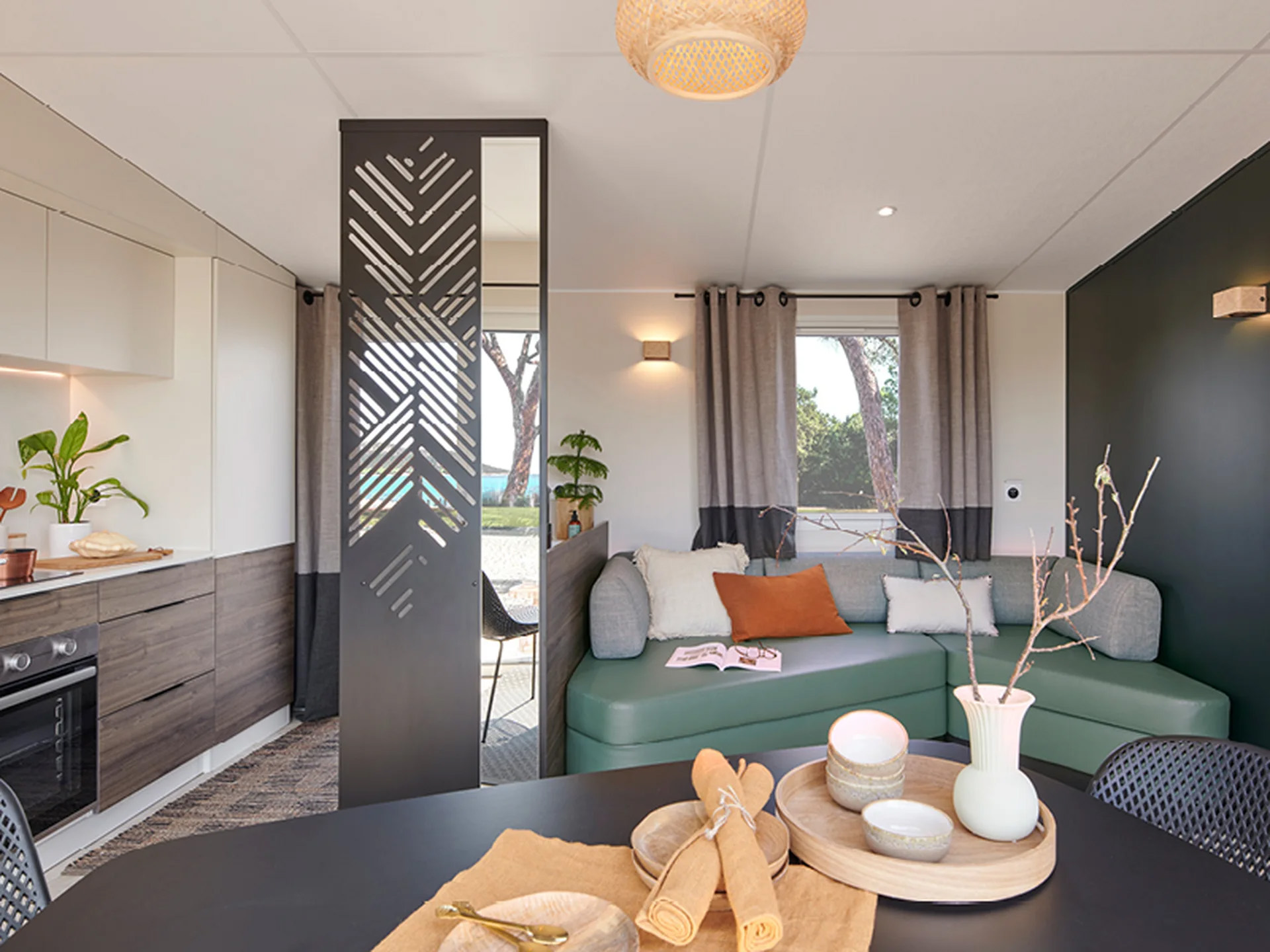 Cottage Aqua Aufenthalt Aussicht Camping des 2 plages royan